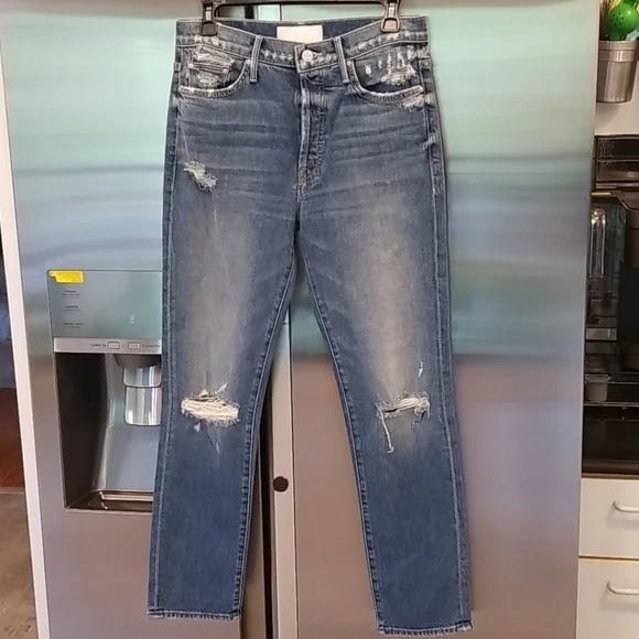 💕MOTHER SUPERIOR💕 The Trickster Ankle Jeans ~ On Holy Ground 26 NWOT